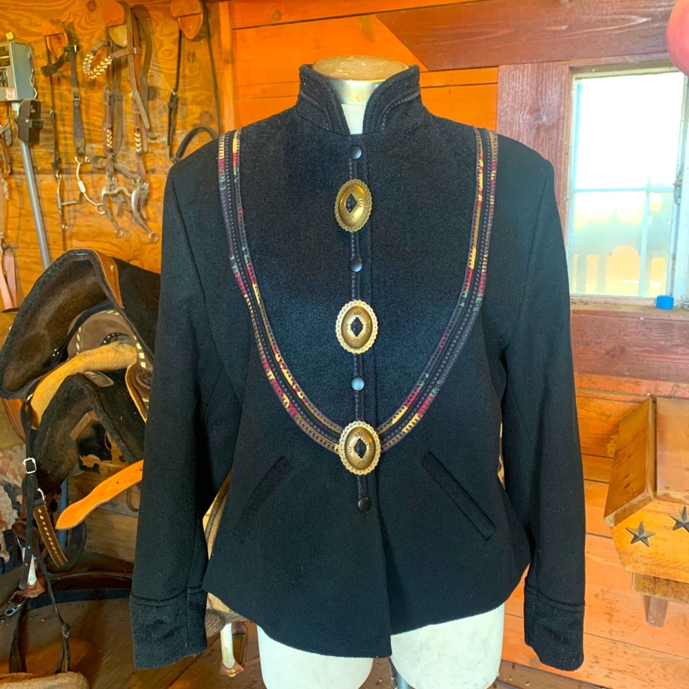 Coloratura Wool 80s Southwest Jacket Medium
